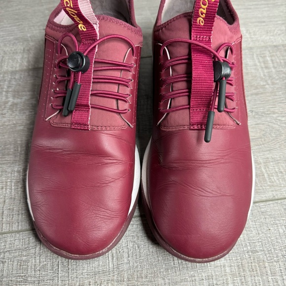 Clove Nurses Shoes Royal Maroon Slip On Drawstring CL009 Women’s Size 9 - Picture 10 of 13
